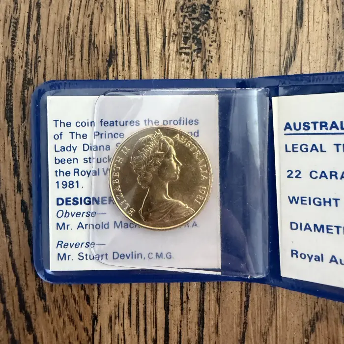 $200 Coin 1981 - Charles and Diana Perfect Condition
