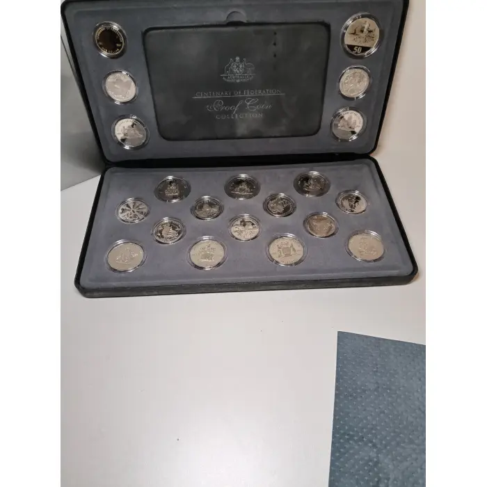 2001 Centenary of Federation 20 Coin Proof Set Collection