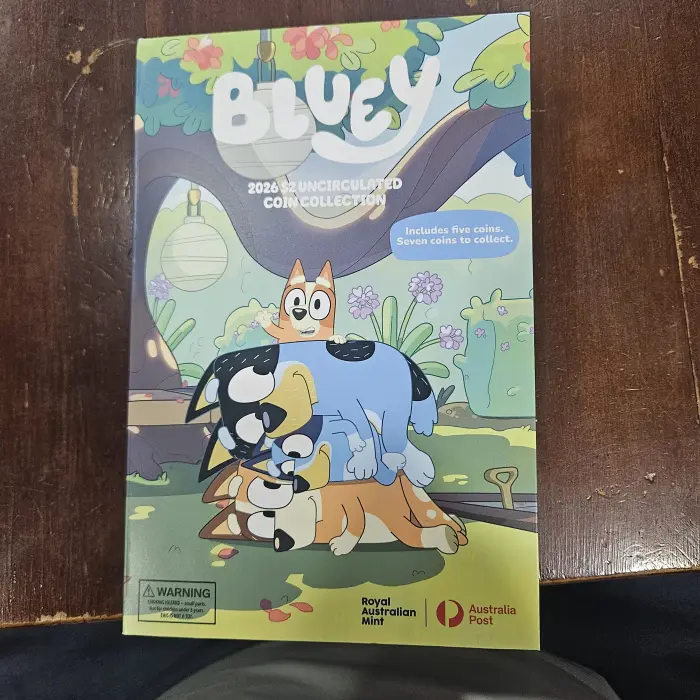 2026 $2 BLUEY UNCIRCULATED COIN COLLECTION
