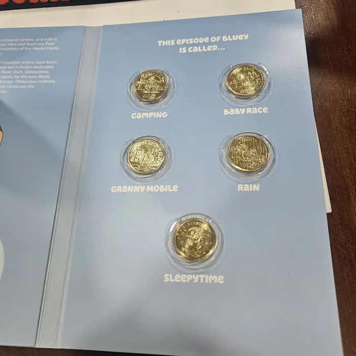 2026 $2 BLUEY UNCIRCULATED COIN COLLECTION