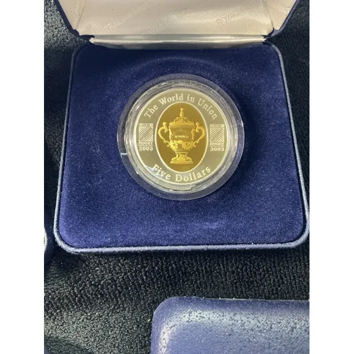 2003 Rugby World Cup silver coins