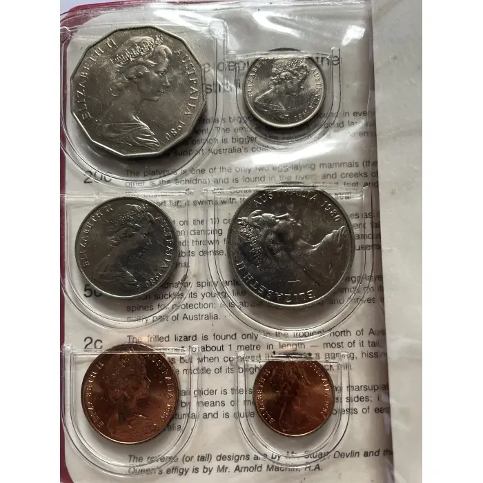 1980 mint set