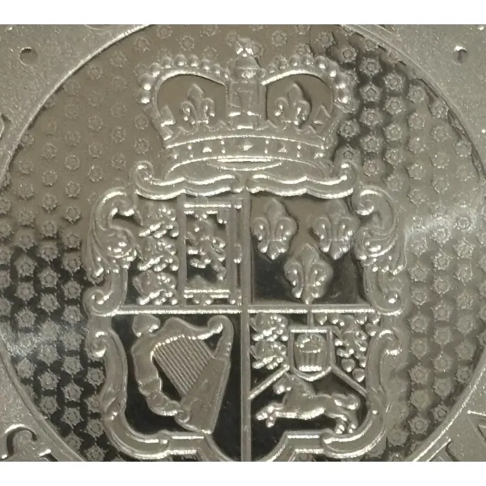 ROYAL U.K. MINT 2019 St Helena Guinea 1.25oz .999 Silver Bullion Coin in capsule