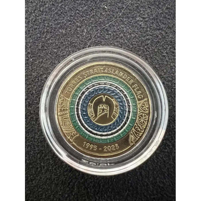 2025 Torres Strait Islander Flag Coin UNC in Capsules