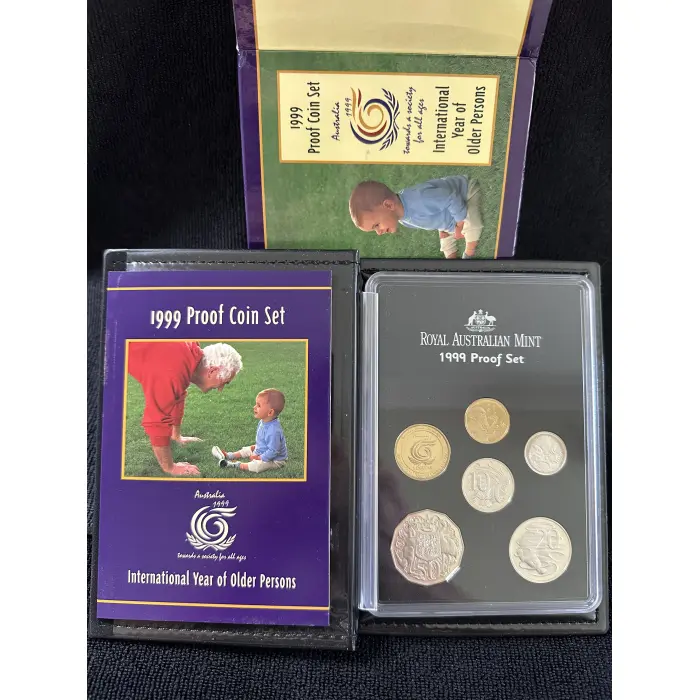 1999 RAM Proof coin set
