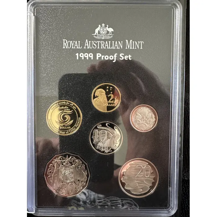 1999 RAM Proof coin set