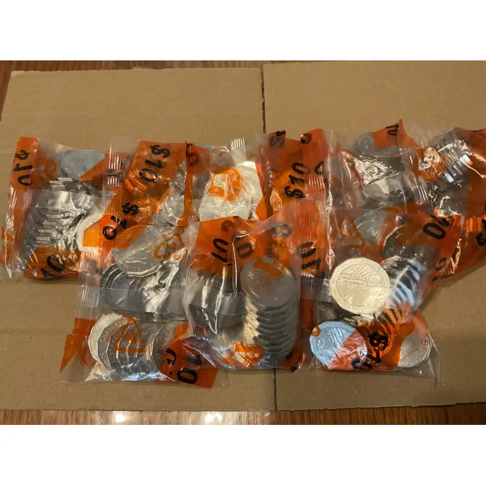 50th anniversary of the Aboriginal Land Rights  50 cents Bank Bags 