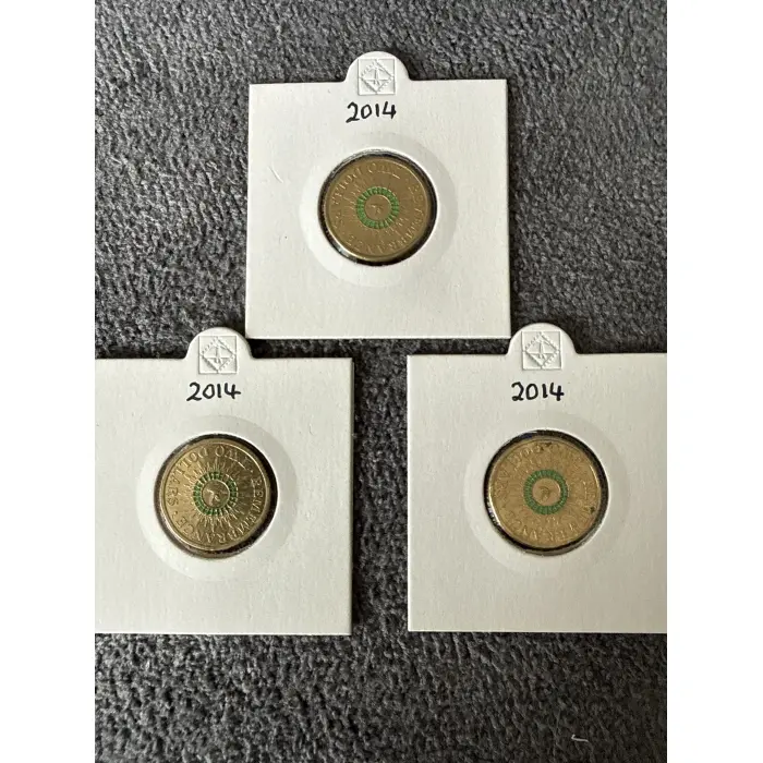 2014 $2 GREEN REMEMBRANCE DOVE