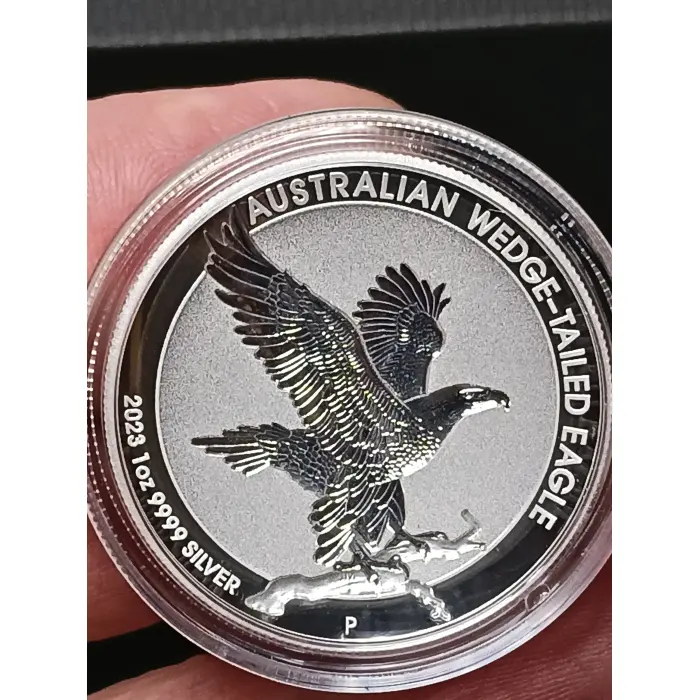 2023 Australian Wedge Tailed Eagle 1oz Silver Incused Coin