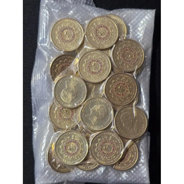2025 Women's Weekly Birthday Cake Coin Bundle: 10 Carded Set+Sealed $2 Mint Bag