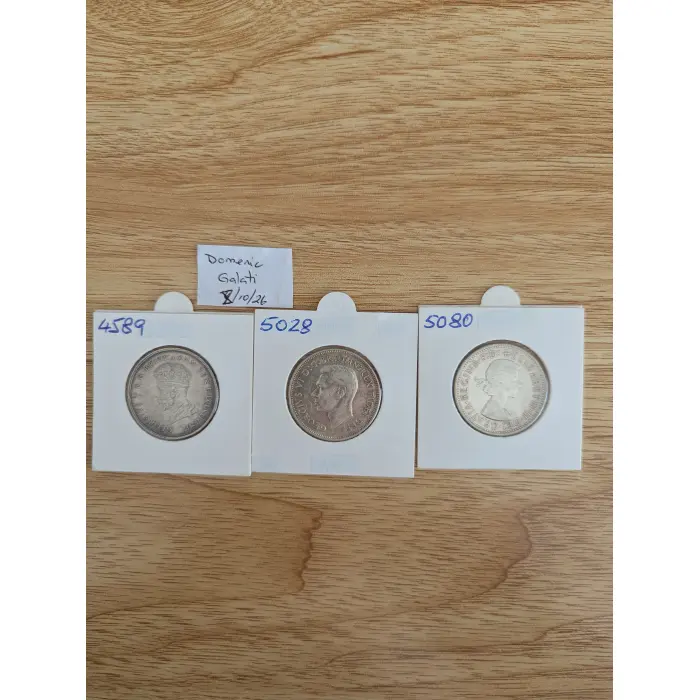 3 Australian Commemorative Florins