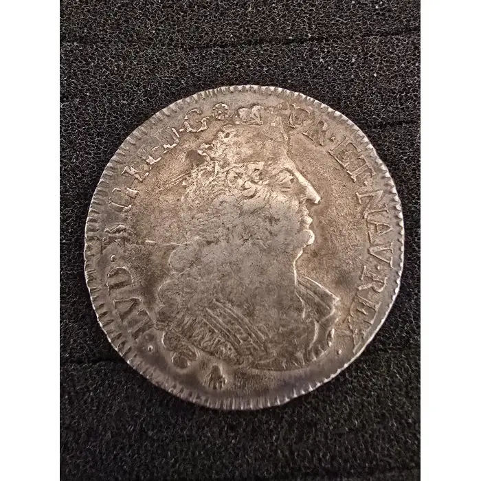 1694 LOUIS XIV “THE SUN KING” SILVER HALF ÉCU – REIMS MINT