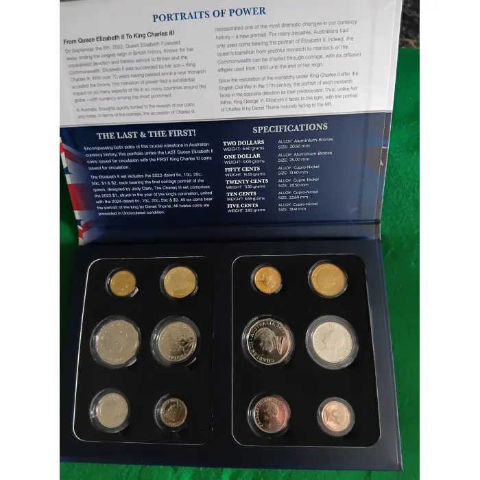 2022-2024 Last Queen Elizabeth 11 /First King Charles 111
