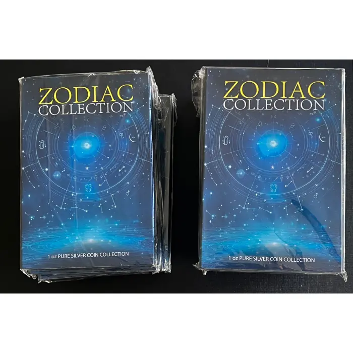 Gemini 2026 Ghana Zodiac Goddess 1oz Silver Proof Coloured Coin