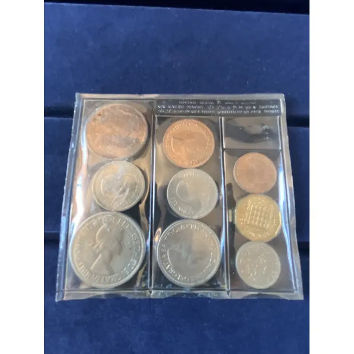 1953 United Kingdom Pre-Decimal Coinage Set