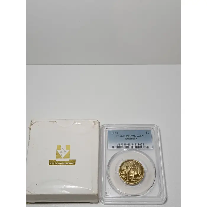 1984 $1 Proof Coin PCGS PR69DCAM