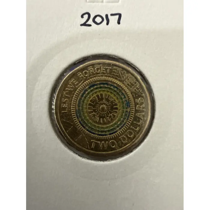 2016 $2 LEST WE FORGET 