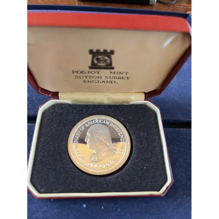 1976 Isle of Man One Crown Silver proof coin.