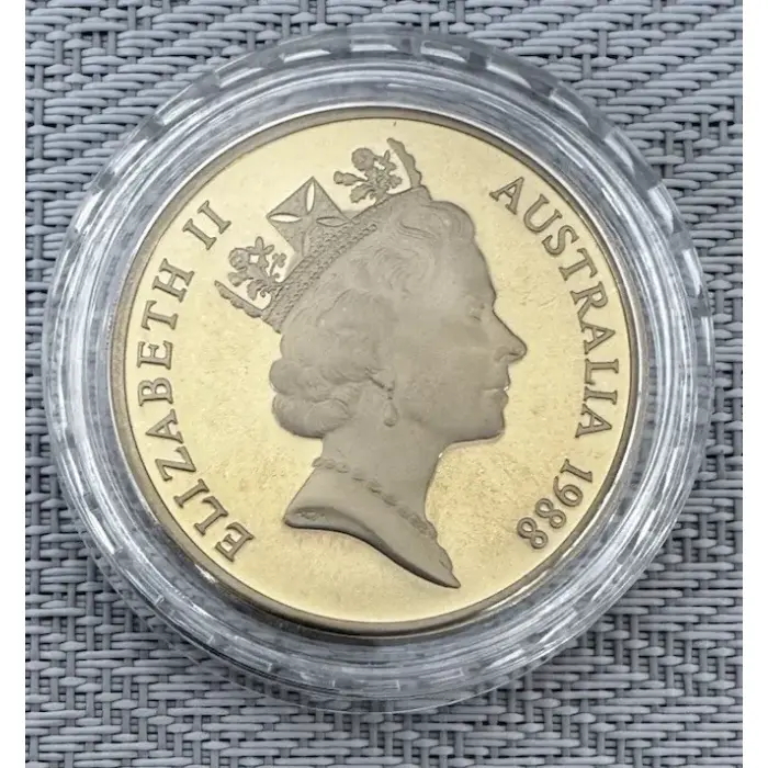 $5 1988 Parliament House Al-Bronze Proof