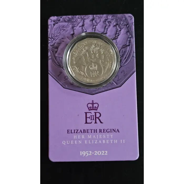 2023 Queen Elizabeth II Memorial 50c Uncirculated Coin 
