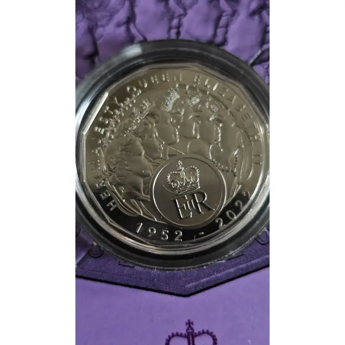 2023 Queen Elizabeth II Memorial 50c Uncirculated Coin 