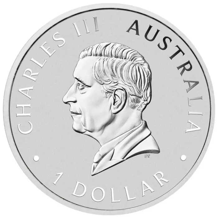 2026 Perth Mint $1 Australian Emu 1oz Silver Coloured Coin Brand New Unopened