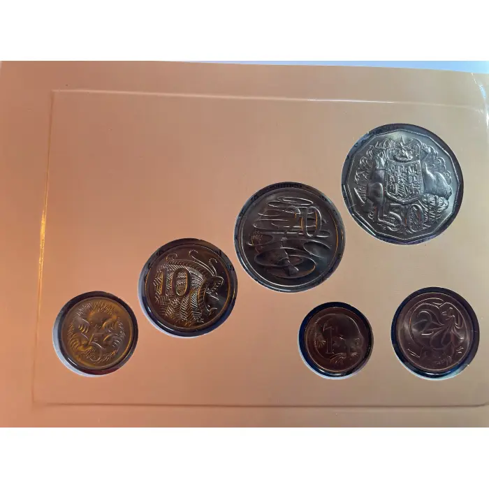 1975 Australian Decimal Coin Set