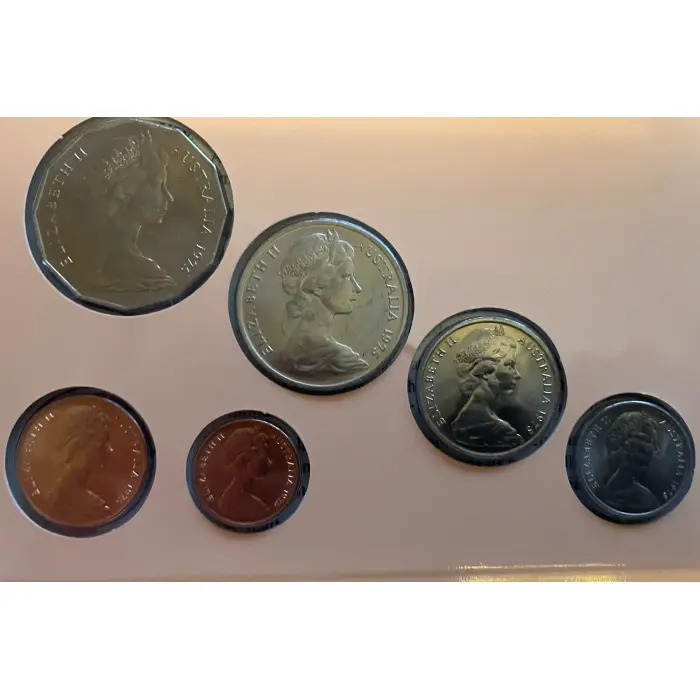 1975 Australian Decimal Coin Set