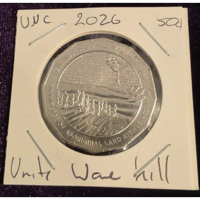 2026 50c Unity Uncirculated Coin 