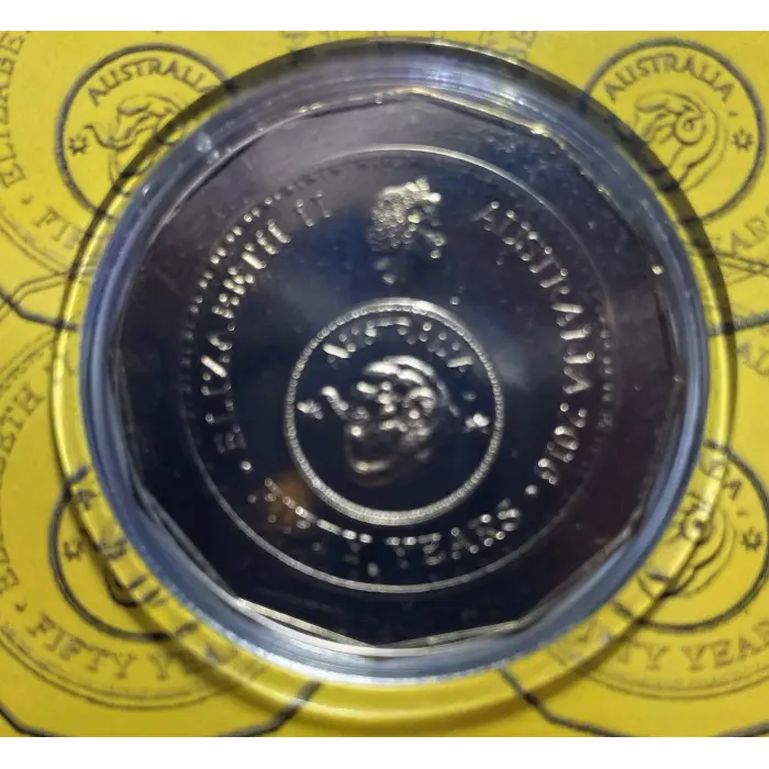 Unc 2016 50c Changeover Coin