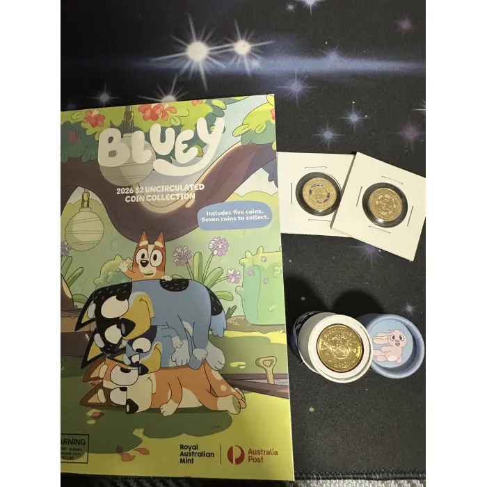 2026 $2 Bluey Folder Tube